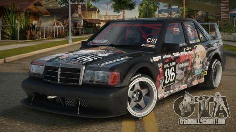 Mercedes-Benz 190E Dalie para GTA San Andreas