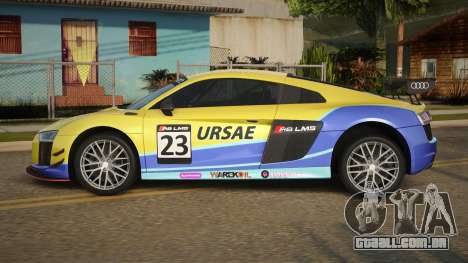 Audi R8 LMS Ronchan para GTA San Andreas