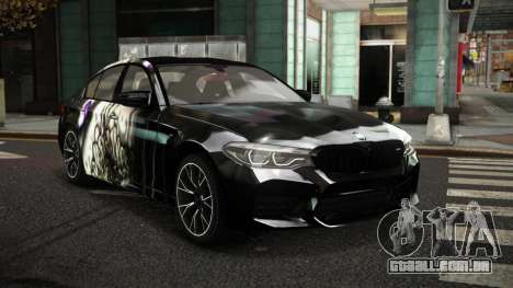 BMW M5 Neron S8 para GTA 4