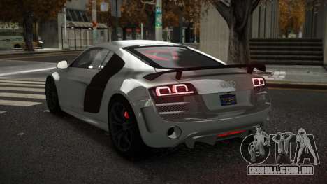 Audi R8 Qikiyaw para GTA 4