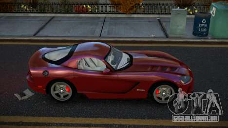 Dodge Viper Cinuwetu para GTA 4
