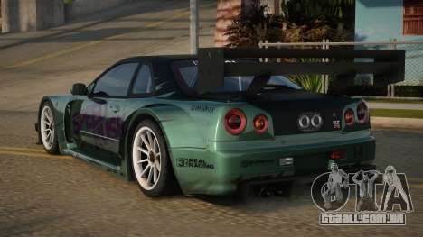 Nissan Skyline R34 GT-R Serian para GTA San Andreas