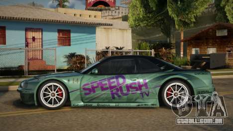 Nissan Skyline R34 GT-R Serian para GTA San Andreas