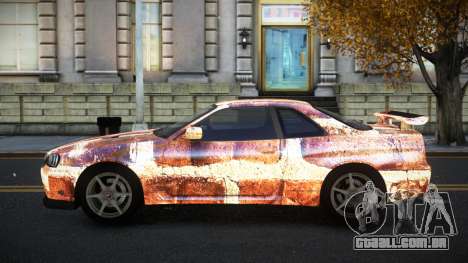 Nissan Skyline R34 Terjam S6 para GTA 4