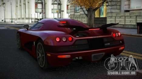 Koenigsegg CCX Futtu para GTA 4