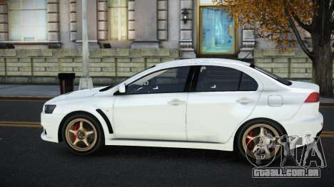 Mitsubishi Lancer Evolution X Yurit para GTA 4