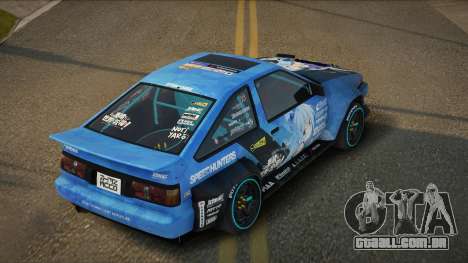 Toyota AE86 Audria para GTA San Andreas