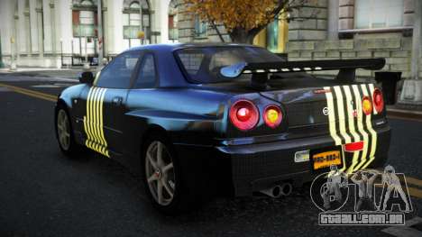 Nissan Skyline R34 Terjam S2 para GTA 4