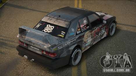 Mercedes-Benz 190E Dalie para GTA San Andreas