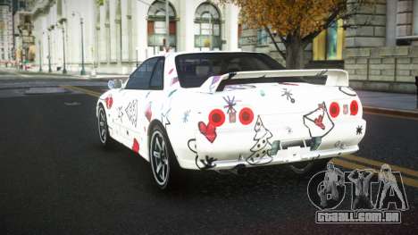 Nissan Skyline R32 Xislesam S12 para GTA 4