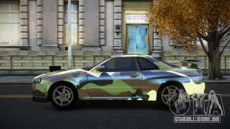 Nissan Skyline R34 Terjam S11 para GTA 4
