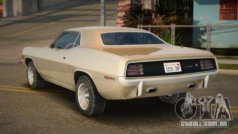 Plymouth Cuda Luberlor para GTA San Andreas