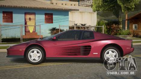 Ferrari Testarossa Anielse para GTA San Andreas