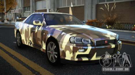 Nissan Skyline R34 Terjam S7 para GTA 4