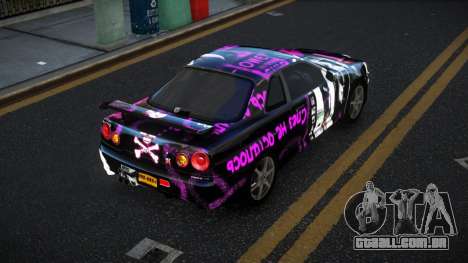 Nissan Skyline R34 Terjam S13 para GTA 4