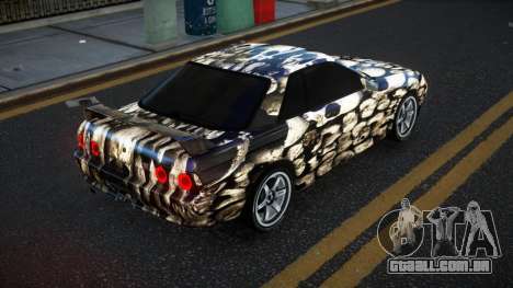 Nissan Skyline R32 Xislesam S3 para GTA 4