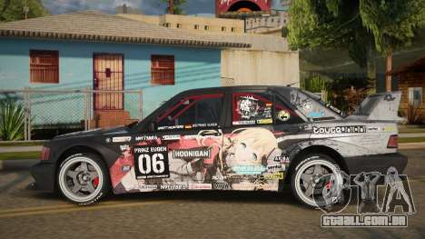 Mercedes-Benz 190E Dalie para GTA San Andreas