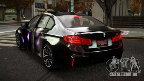 BMW M5 Neron S8 para GTA 4