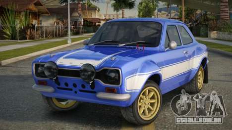 Ford Escort MK1 Mealolas para GTA San Andreas