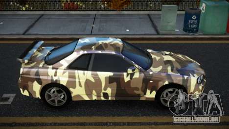 Nissan Skyline R34 Terjam S7 para GTA 4