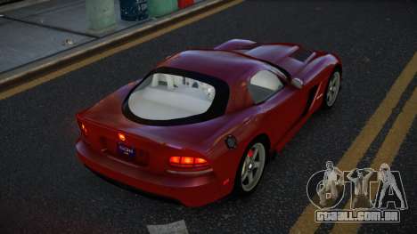 Dodge Viper Cinuwetu para GTA 4