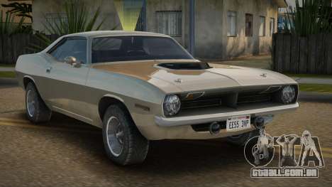 Plymouth Cuda Luberlor para GTA San Andreas