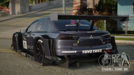 Mitsubishi Lancer Evolution X G-Sport para GTA San Andreas