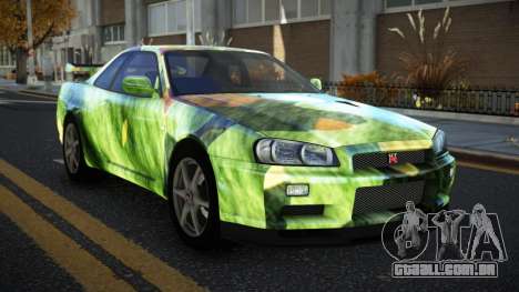 Nissan Skyline R34 Terjam S9 para GTA 4