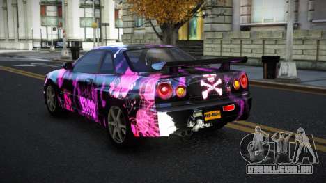 Nissan Skyline R34 Terjam S13 para GTA 4