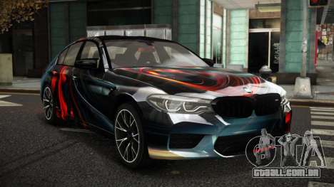 BMW M5 Neron S7 para GTA 4