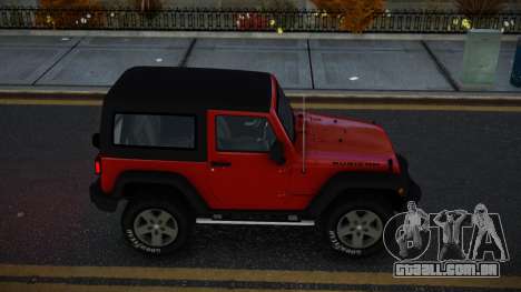 Jeep Wrangler Pajtak para GTA 4