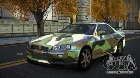 Nissan Skyline R34 Terjam S11 para GTA 4