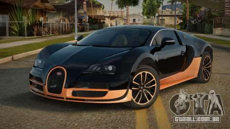 Bugatti Veyron Carusce para GTA San Andreas