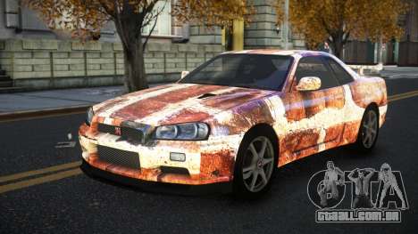 Nissan Skyline R34 Terjam S6 para GTA 4