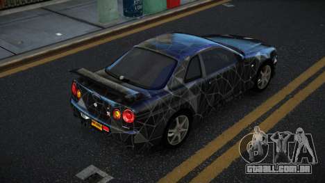 Nissan Skyline R34 Terjam S4 para GTA 4