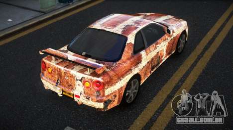 Nissan Skyline R34 Terjam S6 para GTA 4