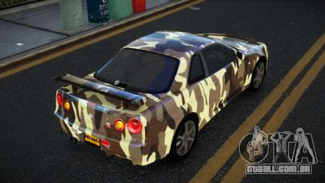 Nissan Skyline R34 Terjam S7 para GTA 4