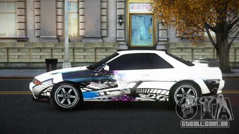 Nissan Skyline R32 Xislesam S8 para GTA 4