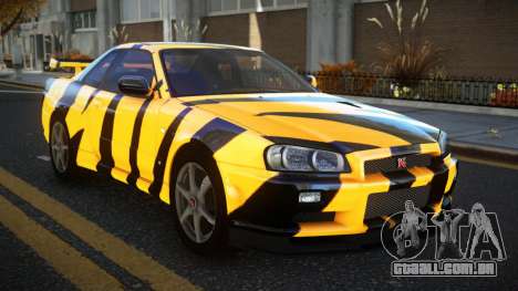 Nissan Skyline R34 Terjam S14 para GTA 4
