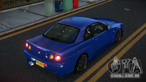 Nissan Skyline R34 Yosgefe para GTA 4