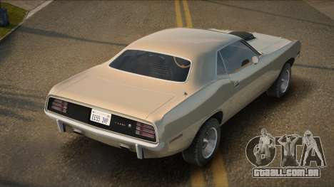 Plymouth Cuda Luberlor para GTA San Andreas