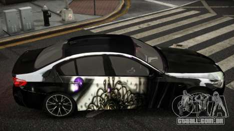 BMW M5 Neron S8 para GTA 4
