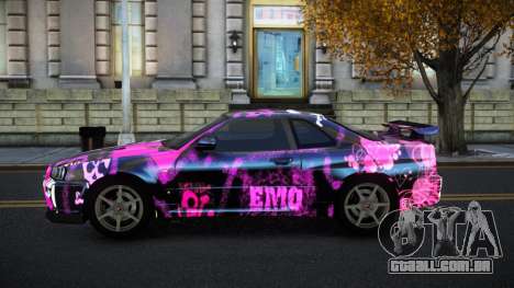 Nissan Skyline R34 Terjam S13 para GTA 4