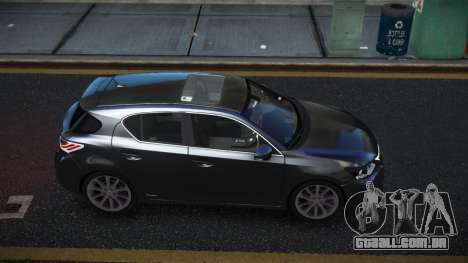 Lexus CT200H Bawcono para GTA 4