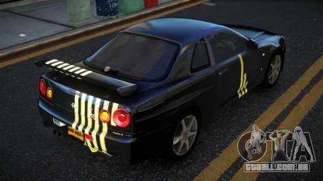 Nissan Skyline R34 Terjam S2 para GTA 4