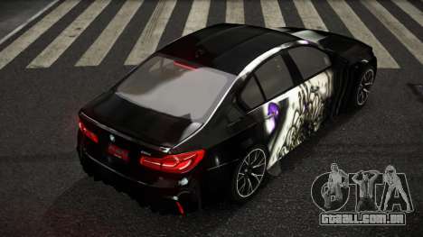 BMW M5 Neron S8 para GTA 4