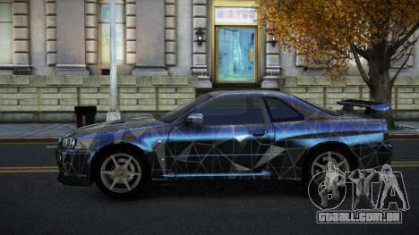 Nissan Skyline R34 Terjam S4 para GTA 4
