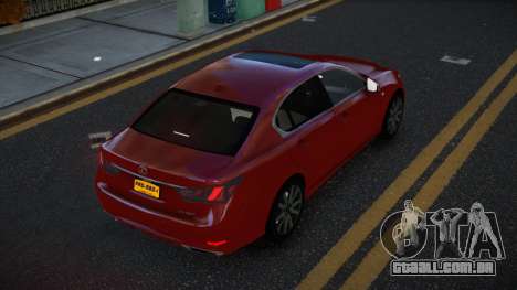 Lexus GS350 Ziyeqeju para GTA 4