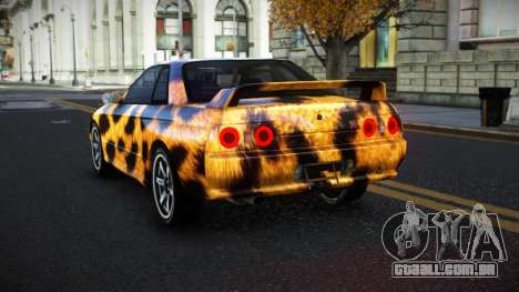 Nissan Skyline R32 Xislesam S6 para GTA 4