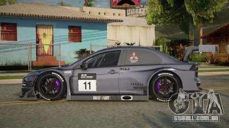 Mitsubishi Lancer Evolution X G-Sport para GTA San Andreas